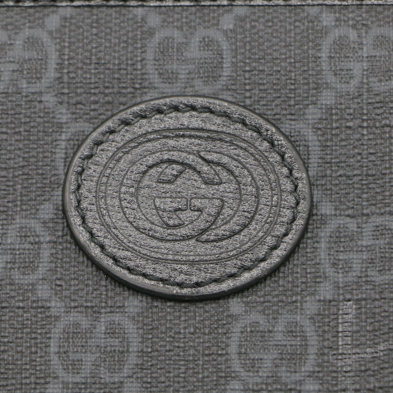Gucci Zip around wallet with Interlocking G Flower 673003