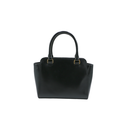 Prada Saffiano Lux Black Mini Handle Bag