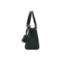 Prada Saffiano Lux Black Mini Handle Bag