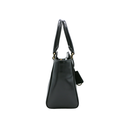 Prada Saffiano Lux Black Mini Handle Bag