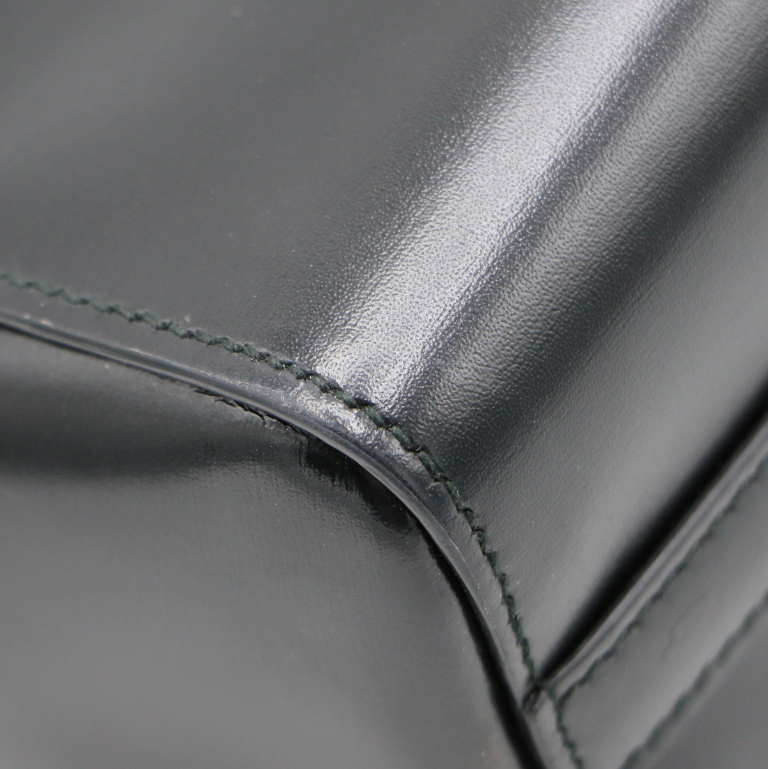 Prada Saffiano Lux Black Mini Handle Bag