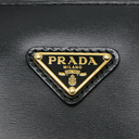 Prada Saffiano Lux Black Mini Handle Bag
