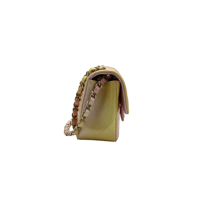 Chanel Tie Dye Ombre Mini Rectangular Flap