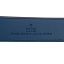 Gucci Blue GG Buckle Supreme Leather 80 32 414516