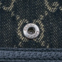 Gucci Jacquard Black Denim GG Monogram Super Mini Dionysus Shoulder Bag Black Ivory