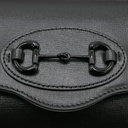 Gucci Horsebit 1955 Mini Leather Crossbody Bag Black 724713
