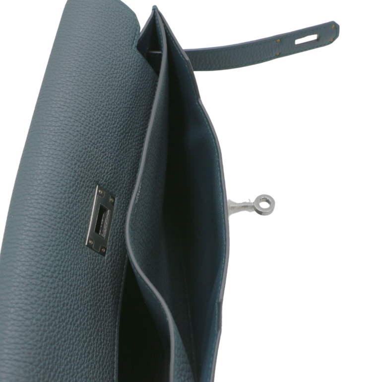 Hermes Kelly Depeche 25 Togo Vert Rousseau 2019