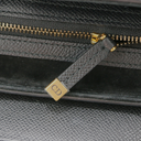 Christian Dior Grained Calfskin Saddle Bag Black