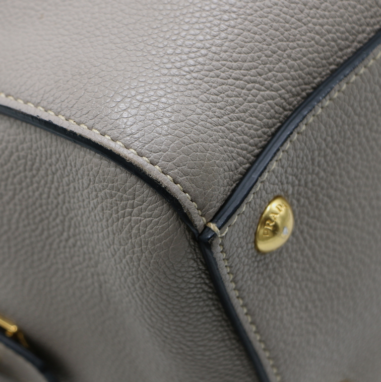 Prada Borsa Saffiano Tote Bag Grey BN2769