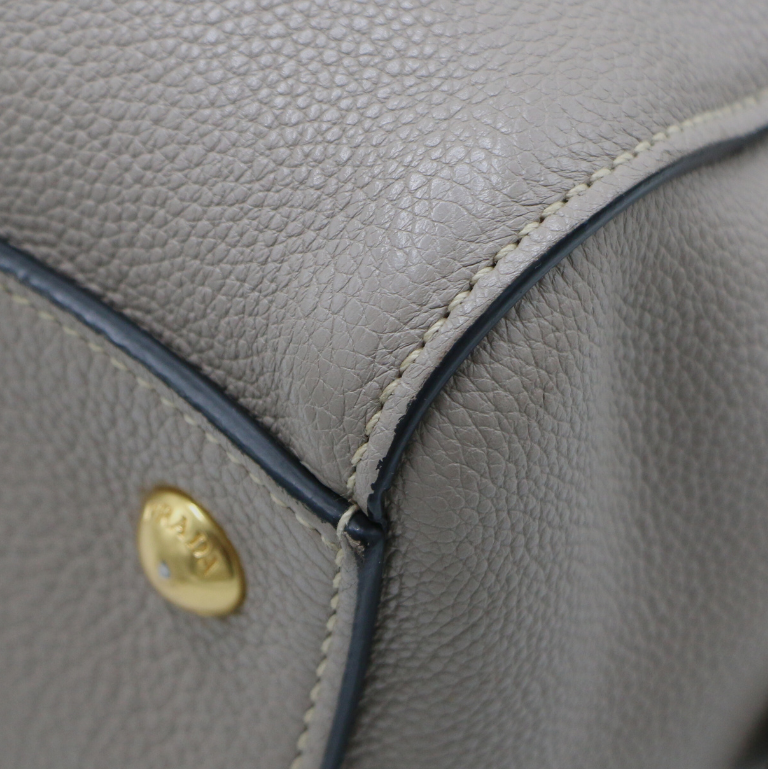 Prada Borsa Saffiano Tote Bag Grey BN2769