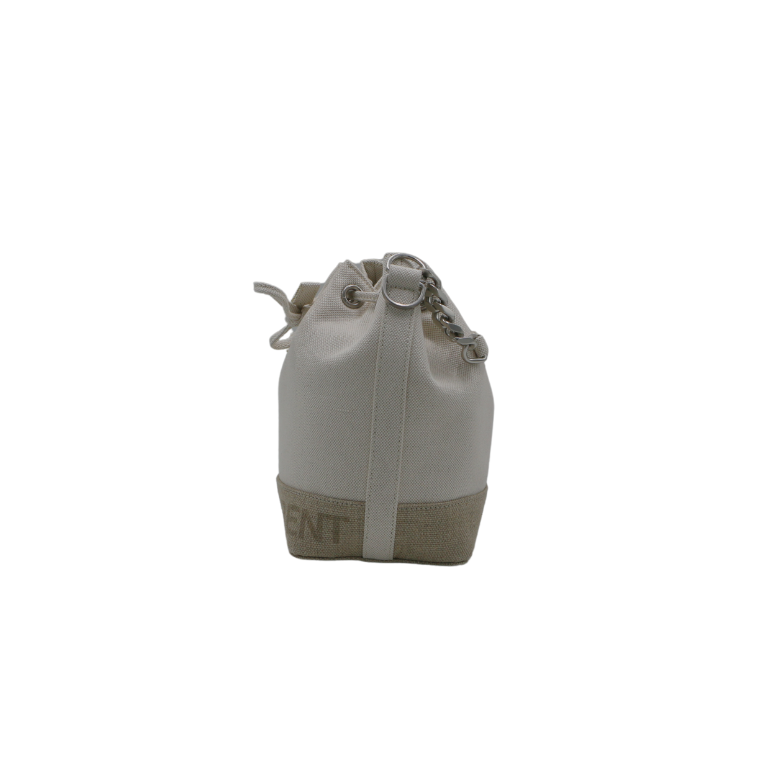 Saint Laurent Canvas Rive Gauche Mini Bucket Bag