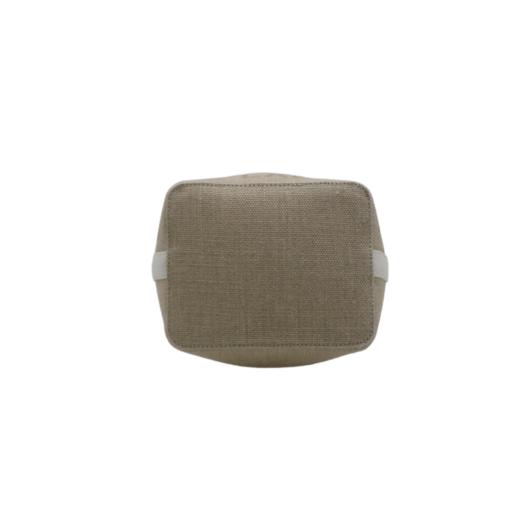 Saint Laurent Canvas Rive Gauche Mini Bucket Bag