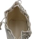 Saint Laurent Canvas Rive Gauche Mini Bucket Bag