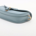 Christian Dior Bobby East West Leather Shoulder Bag Blue
