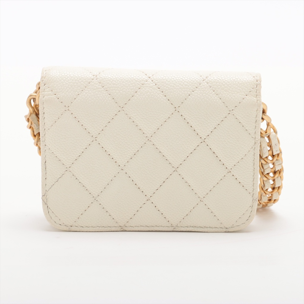 Chanel Mini Caviar Chain Shoulder Bag 