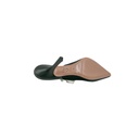 Christian Dior J'Adior Slingback Pump Black Technical Fabric In Size 37