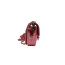 Chanel Mirror Calfskin Metallic Lambskin Hollywood Boulevard Mini Flap Pink