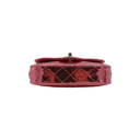 Chanel Mirror Calfskin Metallic Lambskin Hollywood Boulevard Mini Flap Pink