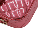 Chanel Mirror Calfskin Metallic Lambskin Hollywood Boulevard Mini Flap Pink
