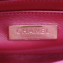 Chanel Mirror Calfskin Metallic Lambskin Hollywood Boulevard Mini Flap Pink