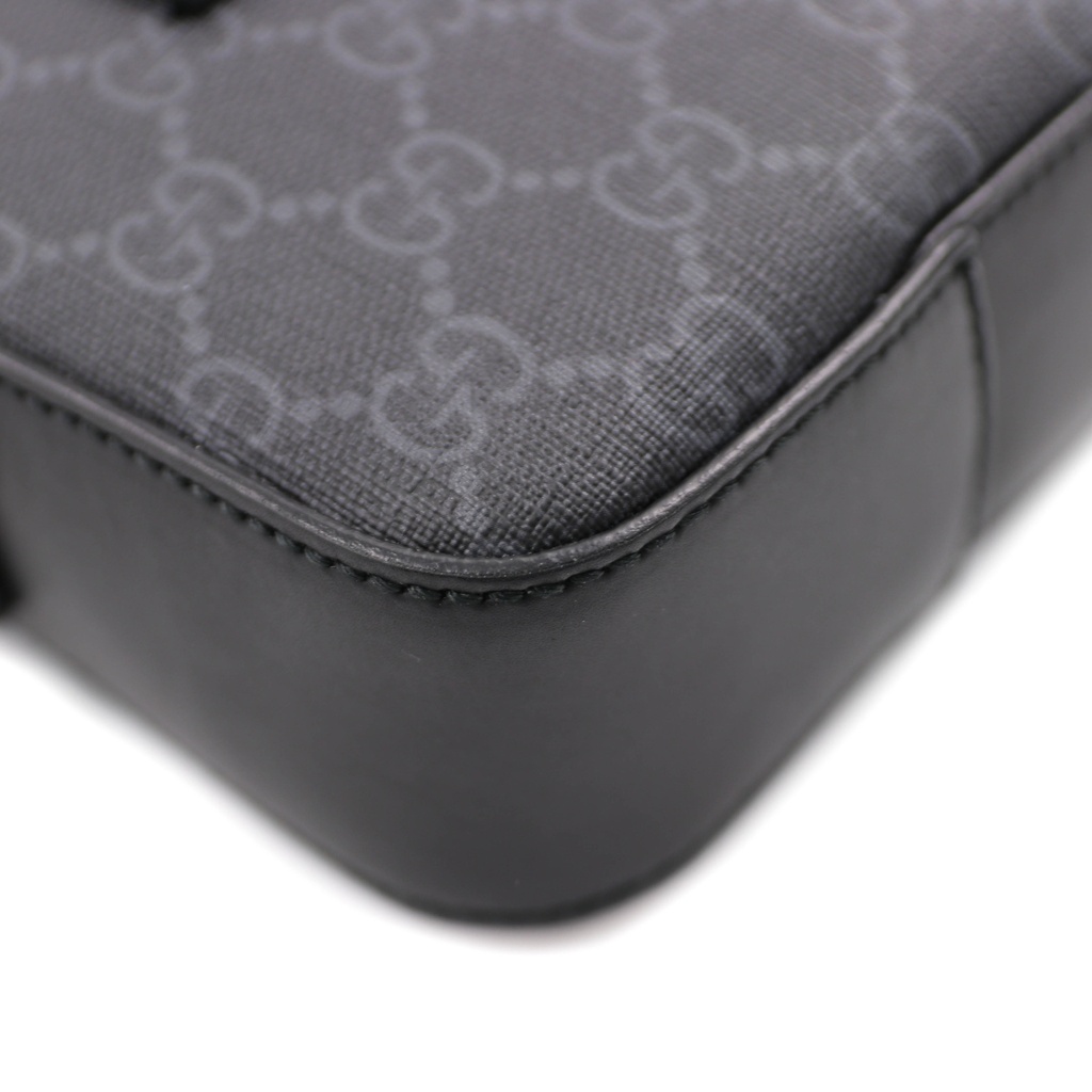 Gucci GG Supreme Monogram Web Small Camera Messenger Bag 