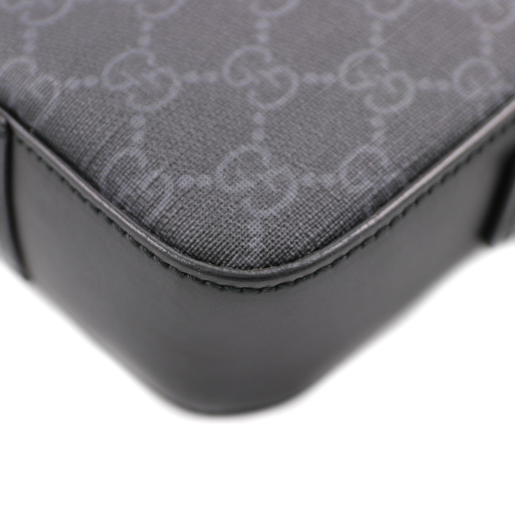 Gucci GG Supreme Monogram Web Small Camera Messenger Bag 