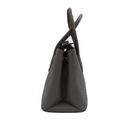 Prada Saffiano Cuir Small Double Bag Ardesia Black