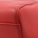 Fendi Nappa Stacked Bar Mini Peekaboo Iconic Satchel Lampone