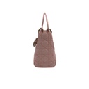 Christian Dior Lambskin Cannage Medium Lady Dior Lotus