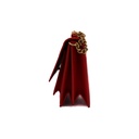 Balenciaga Vivid Red Reptile Embossed Patent Leather Bag