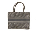 Christian Dior Oblique Medium Book Tote Grey