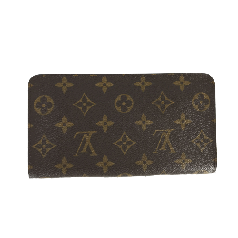 Louis Vuitton Monogram Canvas Zipper Long Wallet