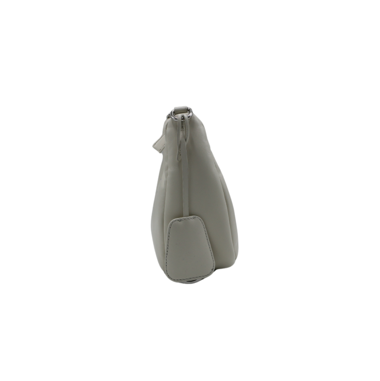 Prada  Re-Nylon Saffiano Re-Edition 2005 White Shoulder Bag
