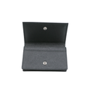 Prada Saffiano Leather Card Holder Black