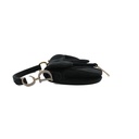 Christian Dior Velvet Saddle Mini Black Bag