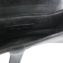 Christian Dior Velvet Saddle Mini Black Bag