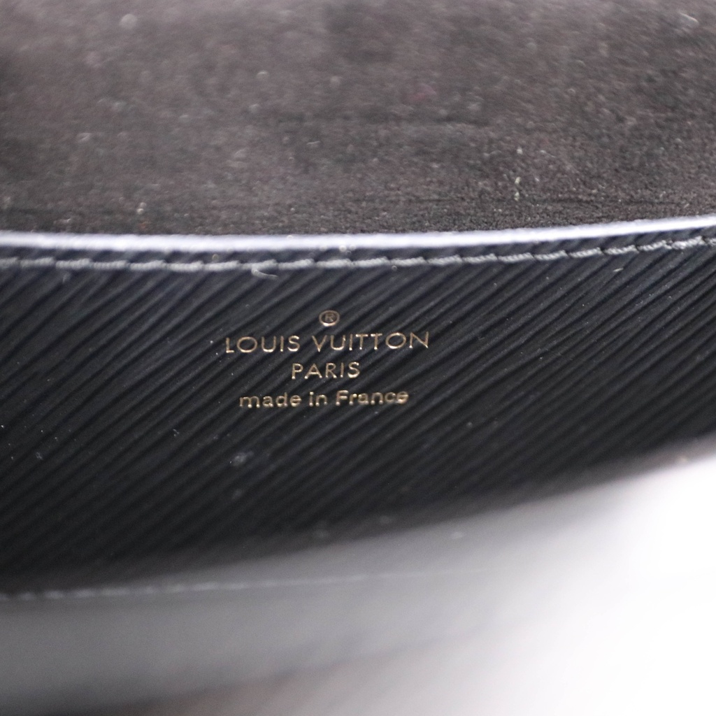 Louis Vuitton Epi Leather Twist Black Bag