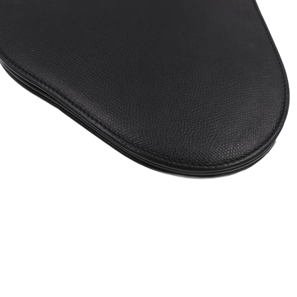 Christian Dior Saddle Triple Zip Black Bag