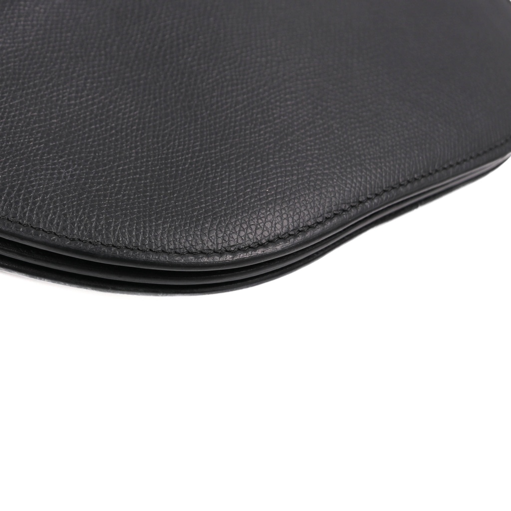 Christian Dior Saddle Triple Zip Black Bag