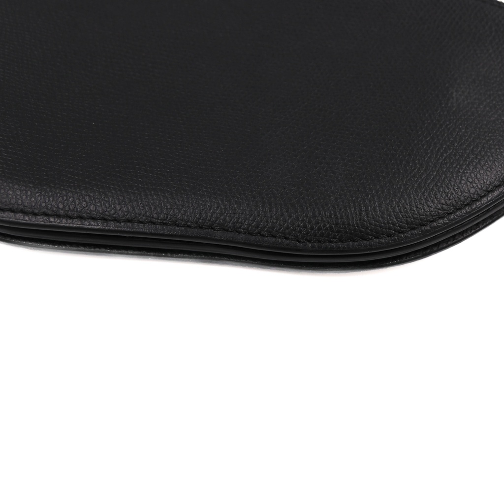 Christian Dior Saddle Triple Zip Black Bag
