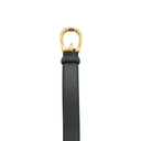 Gucci Thin Belt With G Buckle 655566 In Size 80 32