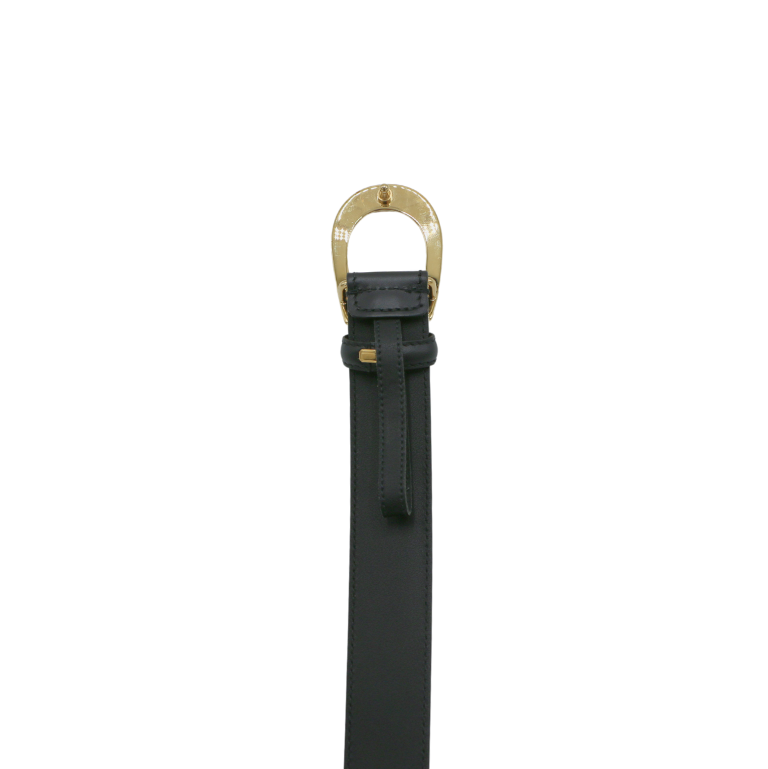 Gucci Thin Belt With G Buckle 655566 In Size 80 32