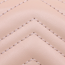 Gucci GG Marmont Card Case Wallet Light Pink 466492