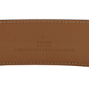 Gucci 2015 Re-Edition Wide Leather Belt  95 38 400593