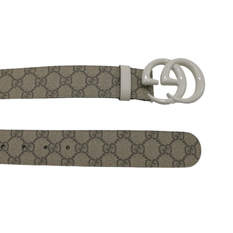 Gucci Re-Edition Wide Leather Belt 400593 Size 70 28