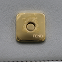 Fendi Fendigraphy Wallet On Chain Leather Green