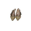 Christian Dior J'Adior Slingback Pump Natural Technical Fabric In Size 37