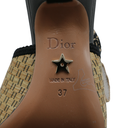 Christian Dior J'Adior Slingback Pump Natural Technical Fabric In Size 37