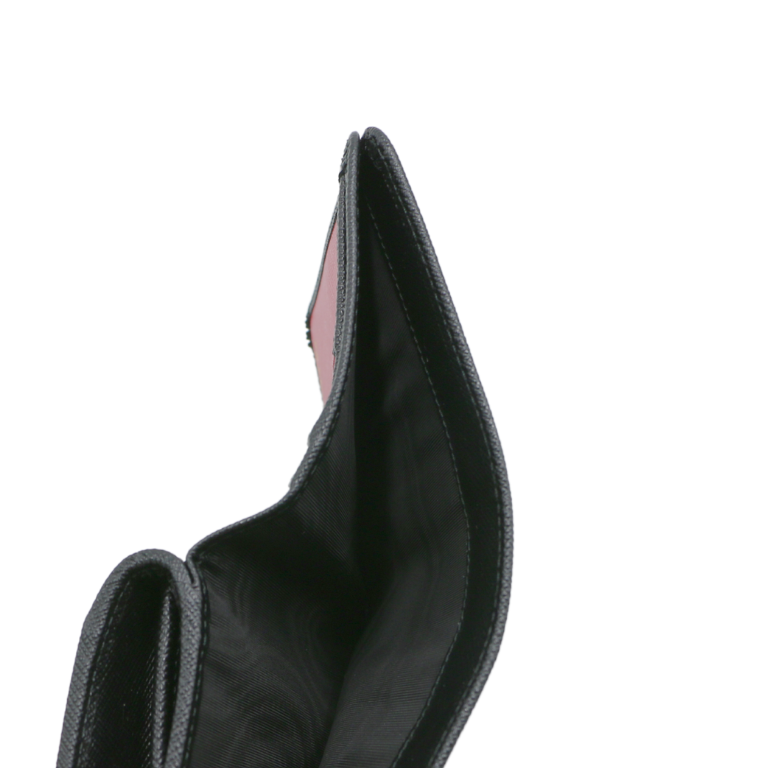 Prada Small Saffiano Leather Black Wallet 1ML018