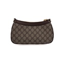 Gucci Ophidia Small Shoulder Bag In Beige And Dark Brown GG Supreme 735132
